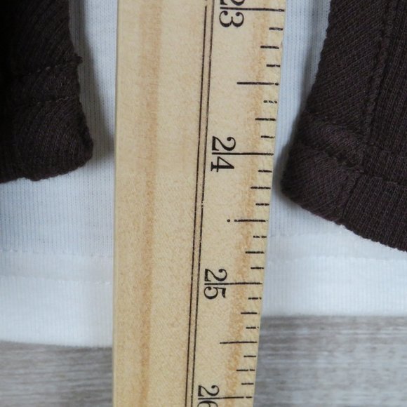 Essentials* Women's 3/4 Sleeve V-Neck Straight Hem Pullover Lace Blouse~ Size XL - Picture 13 of 15